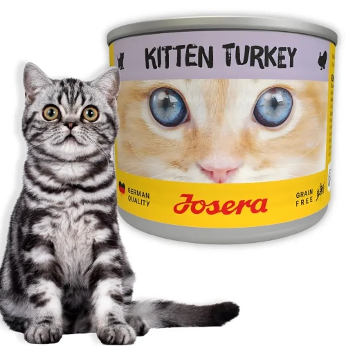 Josera Kitten Indyk 200g Mokra karma dla kociąt bezzbożowa puszka
