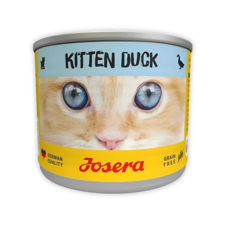 Josera Kitten Kaczka 200g Mokra karma dla kociąt bezzbożowa w sosie