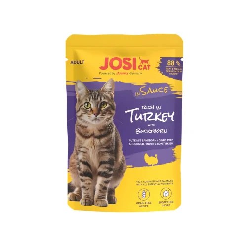 Josera JosiCat bogaty w indyka w sosie  85 g