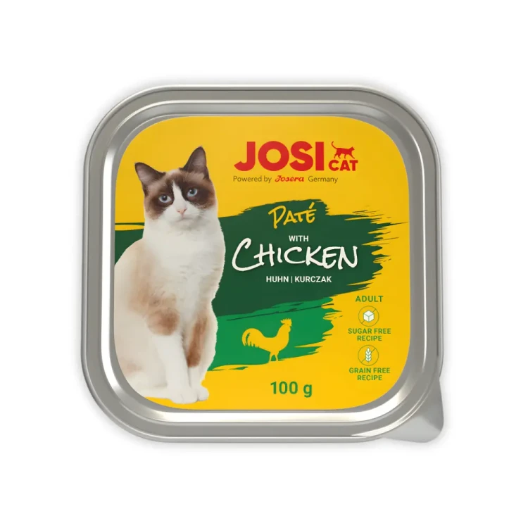 JosiCat Pate z Kurczakiem 100g Mokra karma dla kota pasztet