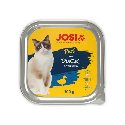 JosiCat Pate z Kaczką 100g Mokra karma dla kota pasztet