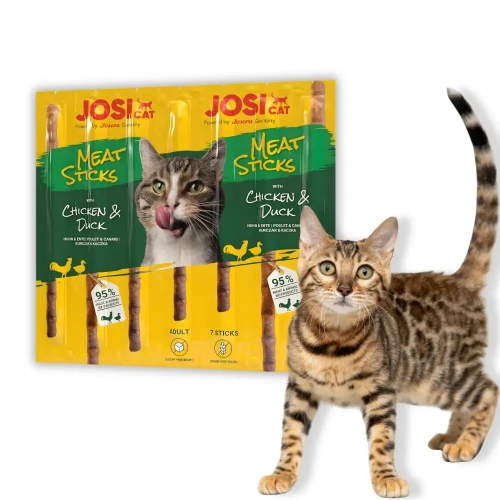 Josera JosiCat Meat Stick 35g Przysmaki z kurczakiem i kaczką dla kota