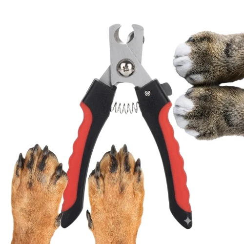 NUXIE Obcinaczki obcinacz do pazurów dla psa i kota z blokadą