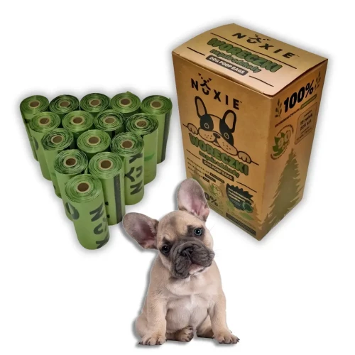 NUXIE Woreczki na psie odchody biodegradowalne bio 10 rolek 150szt