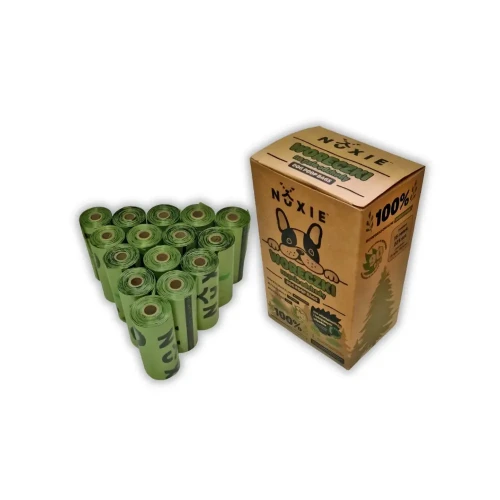 NUXIE Woreczki na psie odchody biodegradowalne bio 10 rolek 150szt