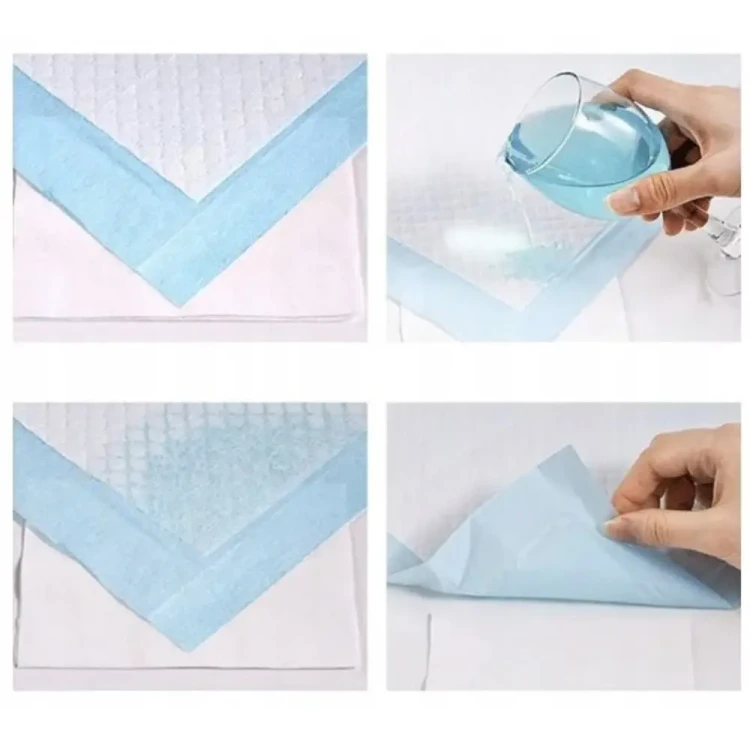 NUXIE Mata dla psa psów podkłady higieniczne niebieskie XL 40szt 60x60cm