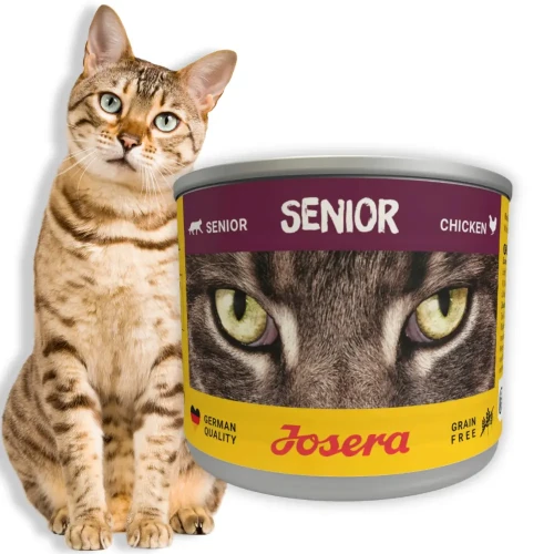 Josera Senior Kurczak 6x200g Mokra karma dla kota starszego bezzbożowa