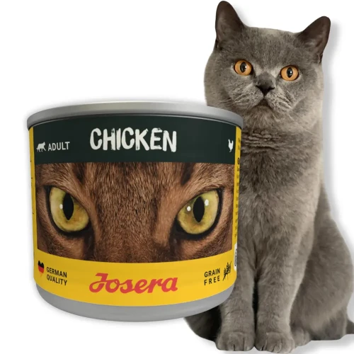 Josera Adult Kurczak 6x200g Mokra karma dla kota bezzbożowa puszka
