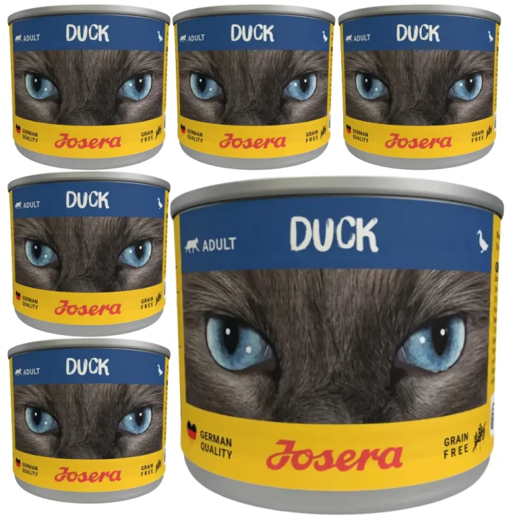 Josera Adult Kaczka 6x200g Mokra karma dla kota bezzbożowa w sosie