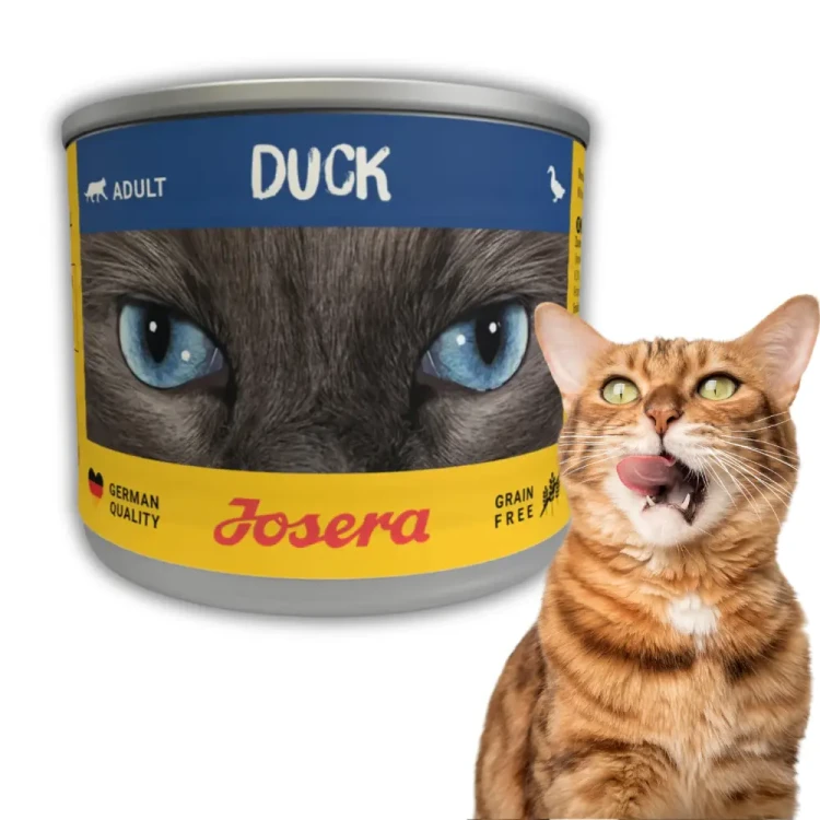 Josera Adult Kaczka 6x200g Mokra karma dla kota bezzbożowa w sosie