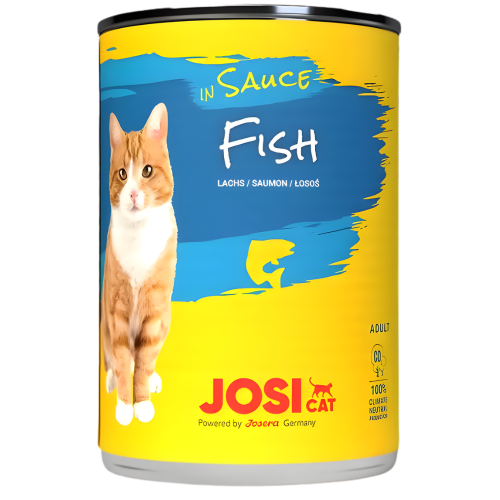 JosiCat w Sosie 9x415g mix smaków Mokra karma dla kota w puszce