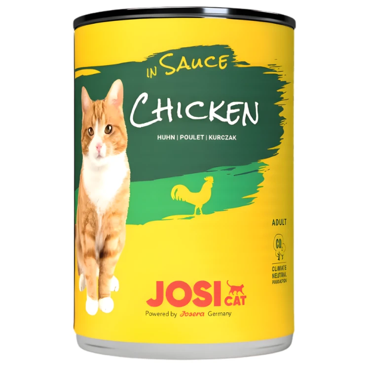 JosiCat w Sosie 9x415g mix smaków Mokra karma dla kota w puszce