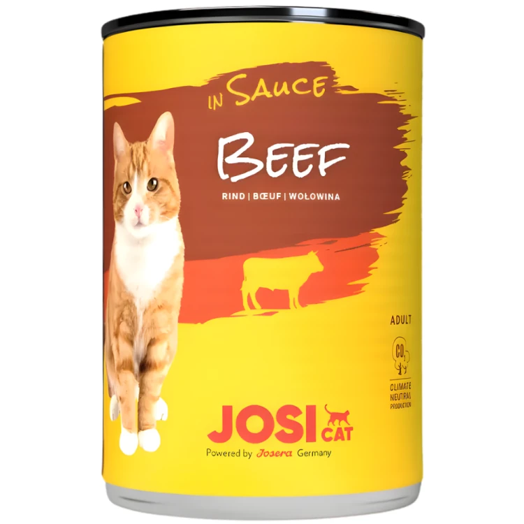 JosiCat w Sosie 9x415g mix smaków Mokra karma dla kota w puszce