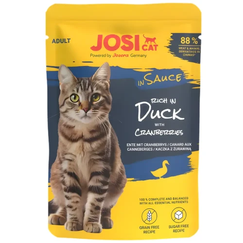JosiCat w Sosie mix smakow 12x85g Mokra karma dla kota saszetka