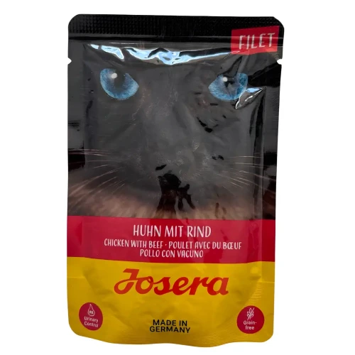 Josera Filet mix smaków 12x70 g  Bezzbożowa mokra karma dla kotów