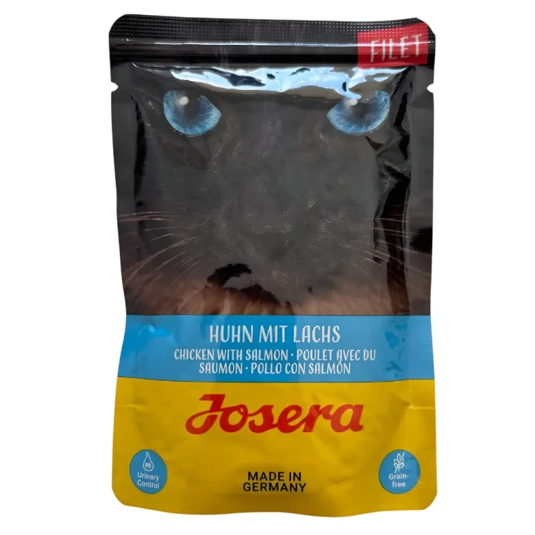 Josera Filet mix smaków 12x70 g  Bezzbożowa mokra karma dla kotów