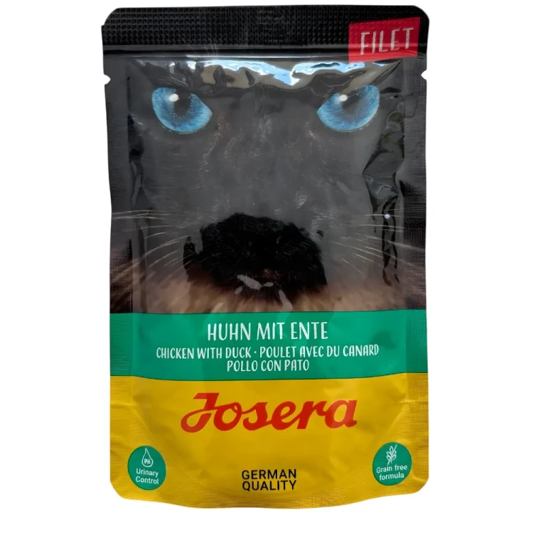 Josera Filet mix smaków 12x70 g  Bezzbożowa mokra karma dla kotów