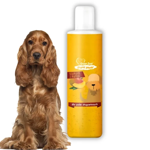 Over Zoo Frutti Power Szampon z Mango 200ml Odżywczy dla psów długowłowych