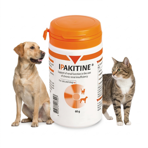 Vetoquinol Ipakitine 60g specjalistyczny preparat na nerki dla psa i kota