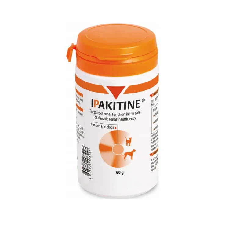 Vetoquinol Ipakitine 60g specjalistyczny preparat na nerki dla psa i kota