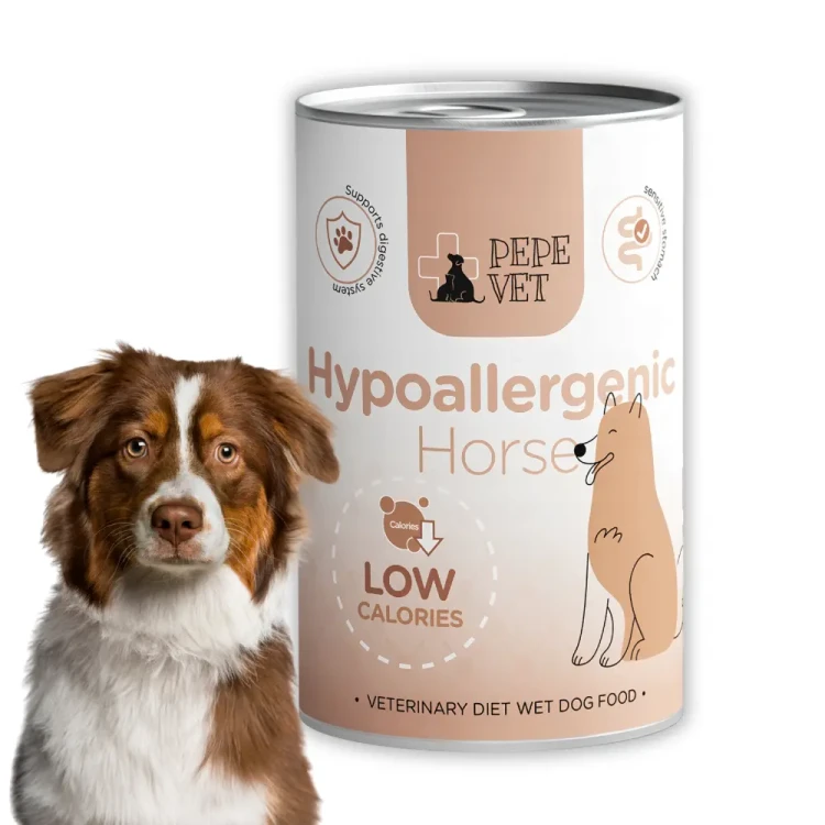 Pepe Vet Hypo Konina 6x400g Karma Mokra pies