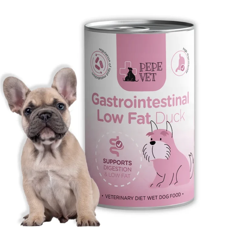 Pepe Vet Gastro Kaczka 6x400g trawienie pies