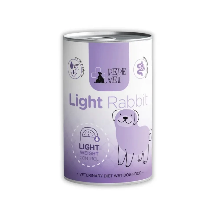 Pepe Vet Light Krolik 400g Karma Mokra pies redukcja
