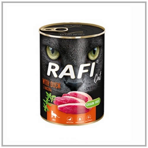 Rafi Kot z Kaczką 400g mokra karma dla kota