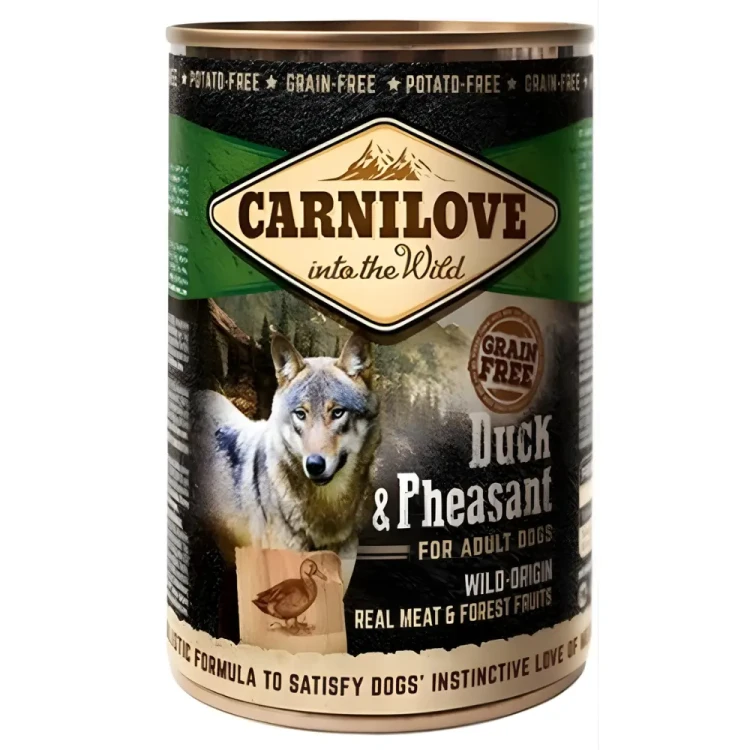 Carnilove Duck & Pheasant 6x400g mokra karma dla psa bezzbożowa