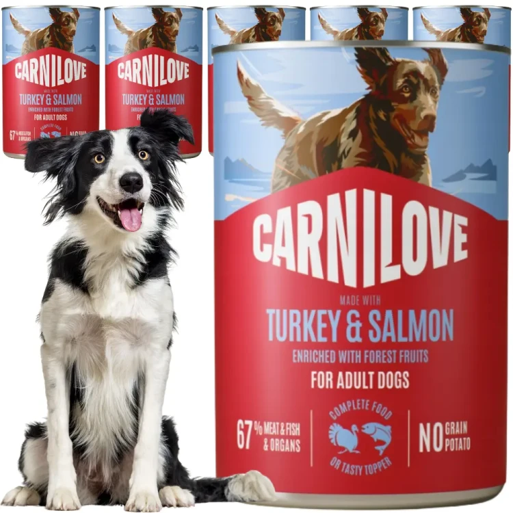 Carnilove Wild Meat Salmon&Turkey 6x400g Mokra karma dla psa