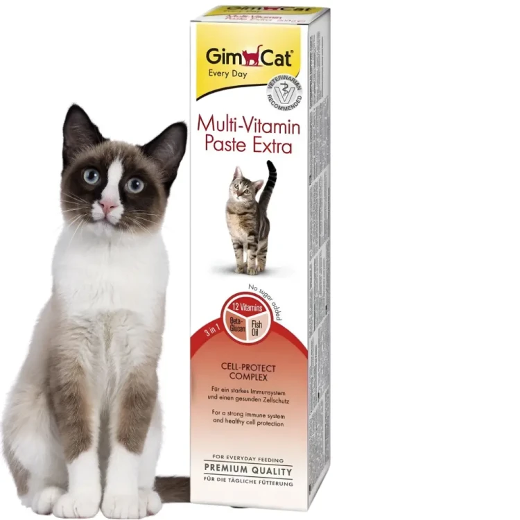 GimCat Multi-Vitamin Paste Extra 200g Pasta multiwitaminowa dla kota