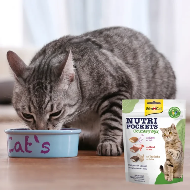 GimCat Nutri Pockets Country Mix 150g Przysmaki z tauryną dla kotów