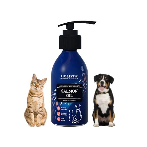 Holista Olej z Łososia 100 ml dla psa i kota