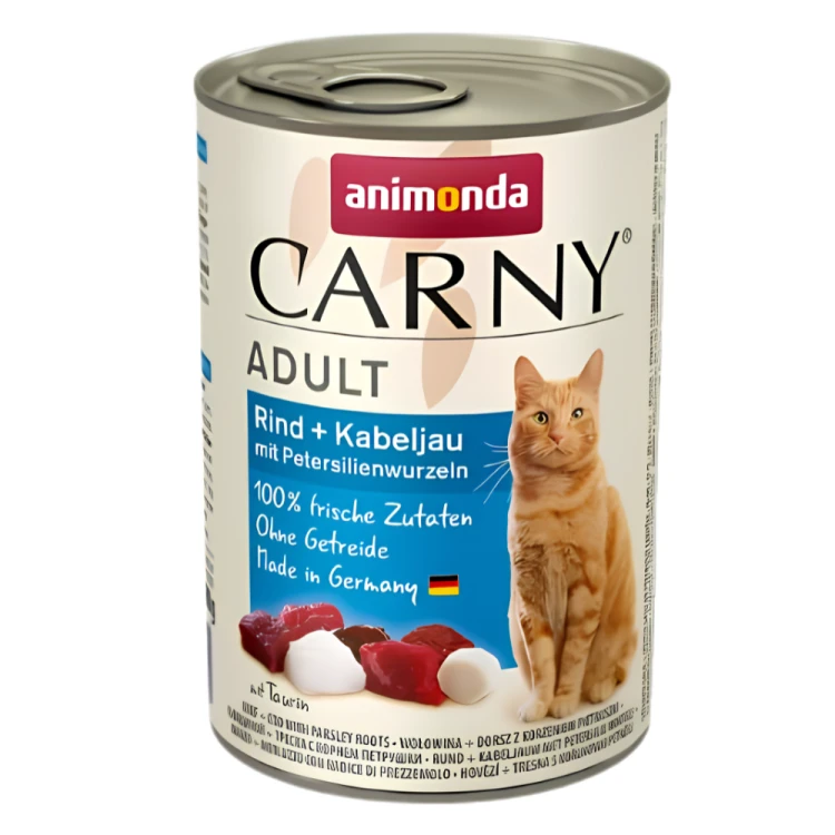 Animonda Carny Adult karma dla kota MIX SMAKÓW 12x400g