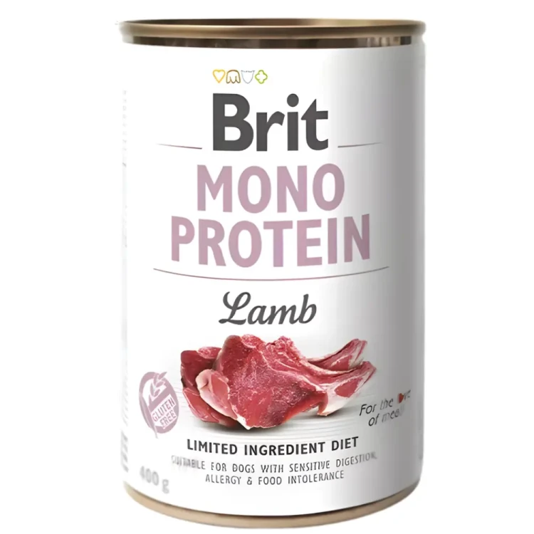 Karma mokra dla psa Brit Mono Mix smaków 12 x 400 g monobiałkowa bezzbożowa