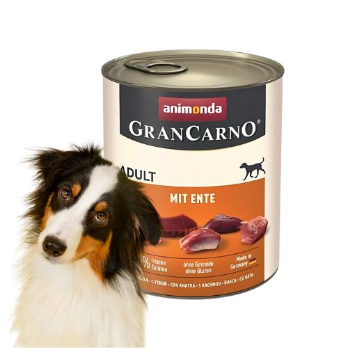 Karma mokra dla psa Animonda GranCarno Adult Kaczka 6x800 g