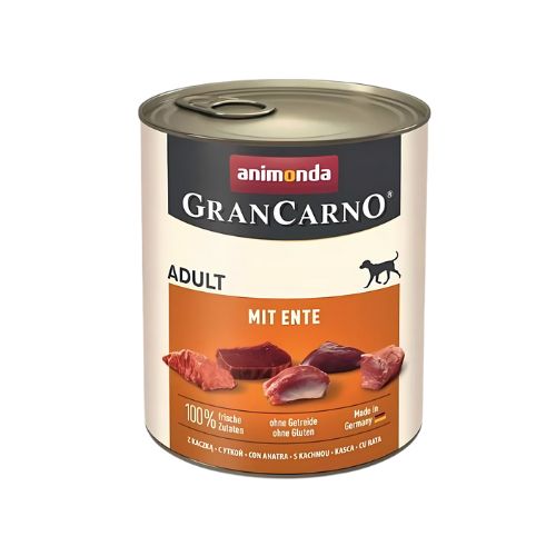 Karma mokra dla psa Animonda GranCarno Adult Kaczka 6x800 g