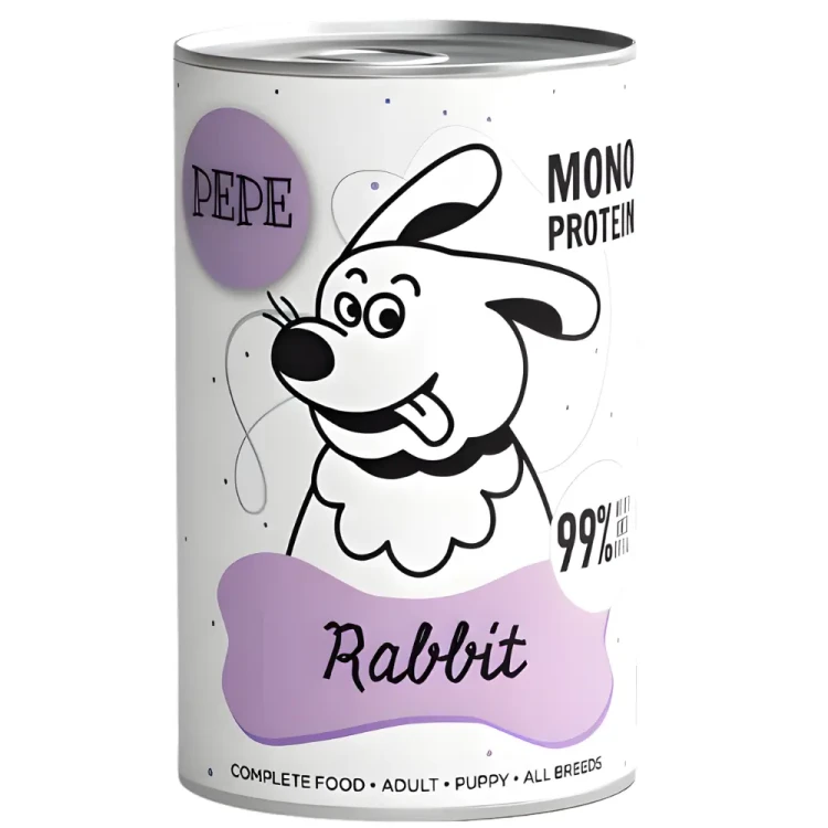 Paka Zwierzaka mix smaków10x400g Monoproteinowa Karma mokra dla psa