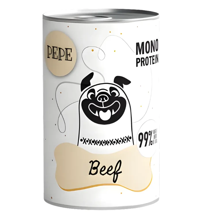 Paka Zwierzaka mix smaków10x400g Monoproteinowa Karma mokra dla psa