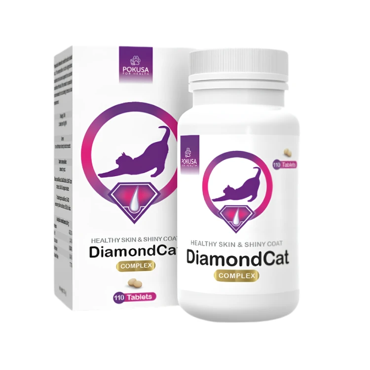 Pokusa DiamondCat 110 tab Piękna sierść i skóra kota