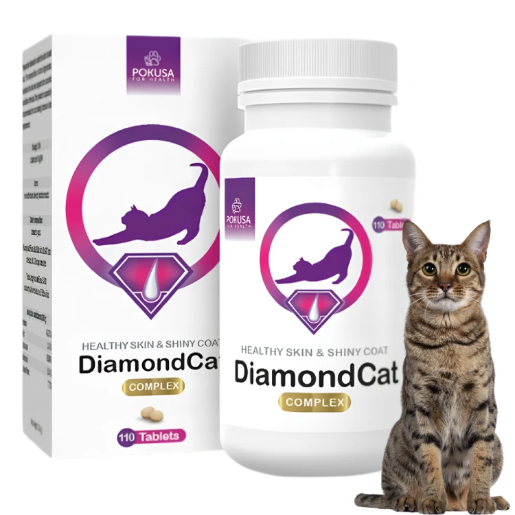 Pokusa DiamondCat 110 tab Piękna sierść i skóra kota
