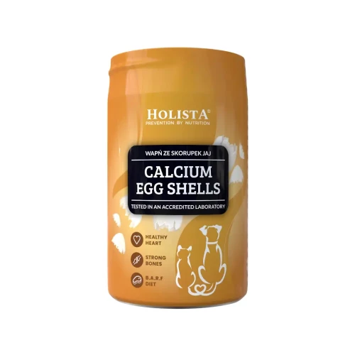 Holista Calcium Egg shells 300g Wapń ze skorupek jaj na mocne kości psa i kota
