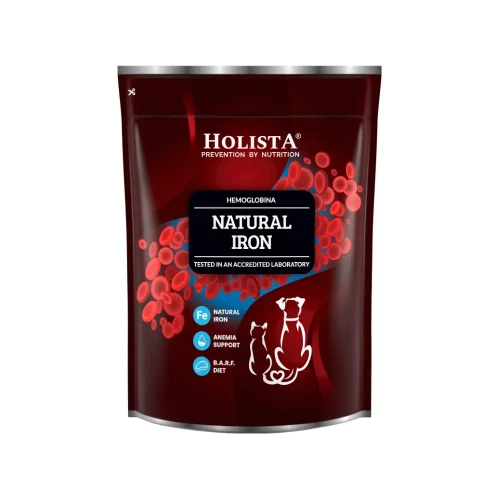 Holista Natural Iron 600g Naturalne żelazo dla psów i kotów