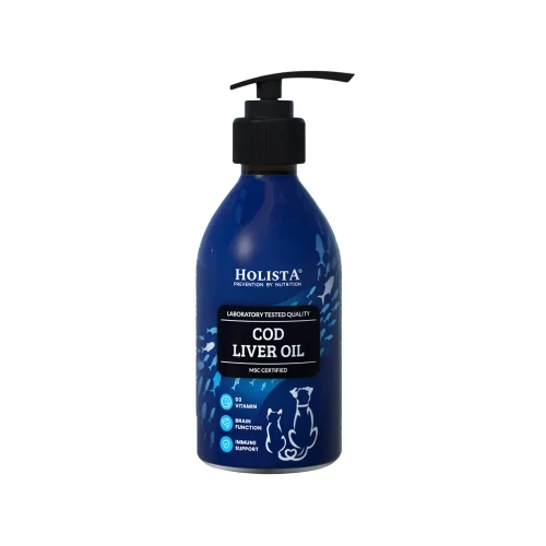 Holista Cod Liver Oil 100 ml Olej z wątroby dorsza dla psów i kotów