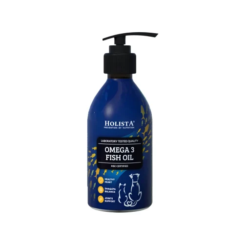 Holista Omega3 Oil 500 ml Olej z ryb dziko żyjących dla psów i kotów