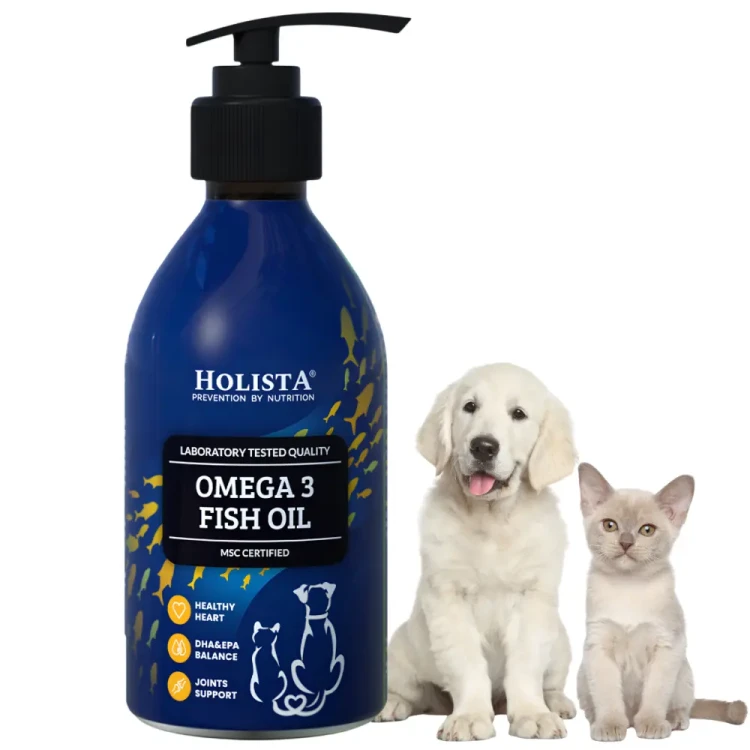 Holista Omega3 Oil 250 ml Olej z ryb dziko żyjących dla psów i kotów