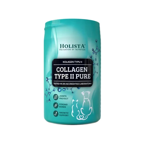 Holista Collagen Type II Pure 200g  Regeneracja stawów i aparatu ruchu dla psów i kotów