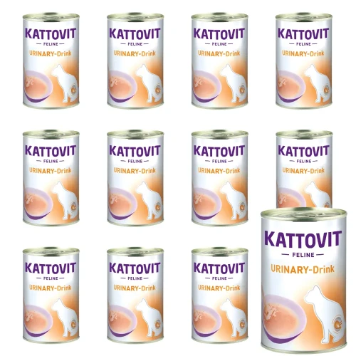 Kattovit Drink Urinary 12x135ml Napój dla kota zdrowe drogi moczowe