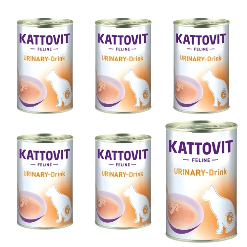 Kattovit Drink Urinary 6x135ml Napój dla kota zdrowe drogi moczowe