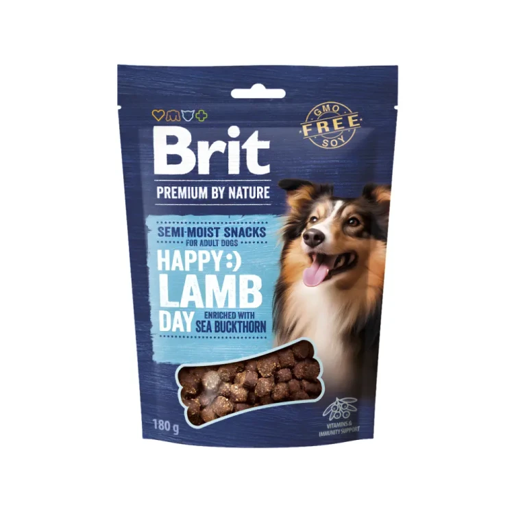 Brit Premium by Nature Lamb with Seabuckthorn 180g Przysmaki dla psów z jagnięciną